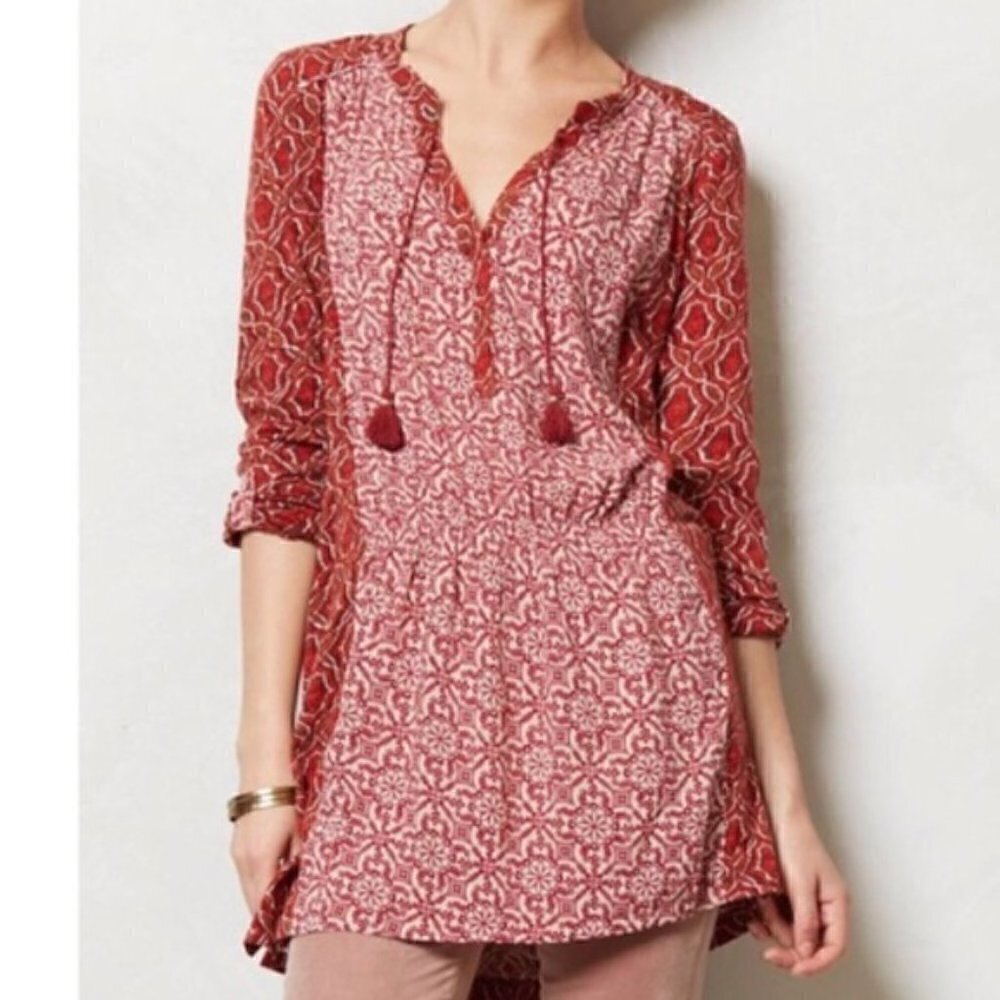 Akemi + Kin Anthropologie Boho Humbolt Tunic Small S